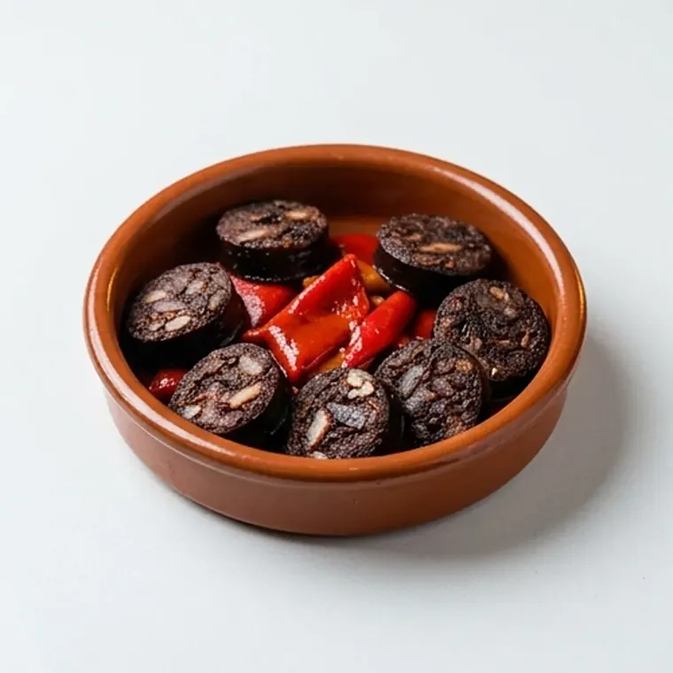 Foto de Morcilla con piquillos