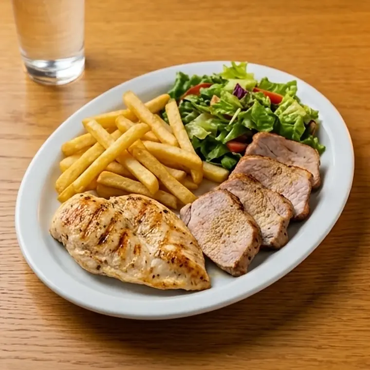 Foto de Combinados de pollo y lomo
